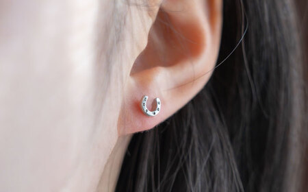 馬蹄ピアス シルバー925 BIBP014 ピアス