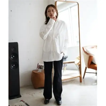 Kinudian ベーシックシルクシャツ フリーサイズ ユニセックス コットンとシルクのトップス_装飾品・工芸品 女性・レディース 洋服   装飾品・工芸品 男性・メンズ 洋服 _【1585897】