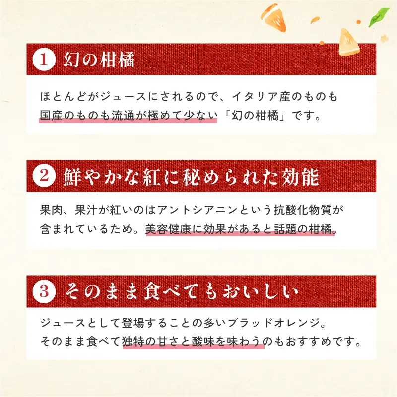 【先行予約】【数量限定】ホリ田ヤ ブラッドオレンジ 2.5kg