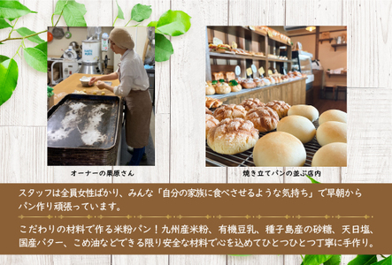 『豆米マメコメ』米粉パンおまかせセット（7～10個）ｍ718 [M718]