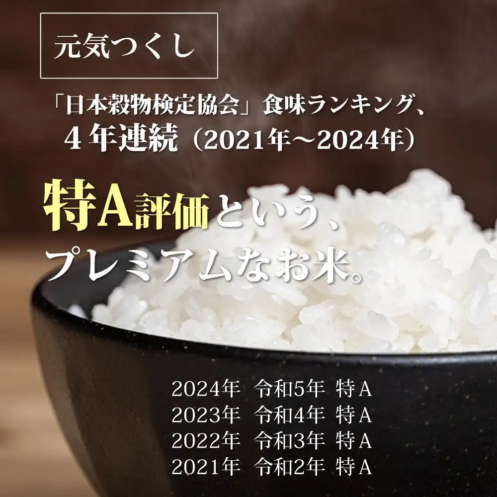 令和7年産 福岡県産【特A】評価のお米「元気つくし」5kg×1袋 5kg [白米]