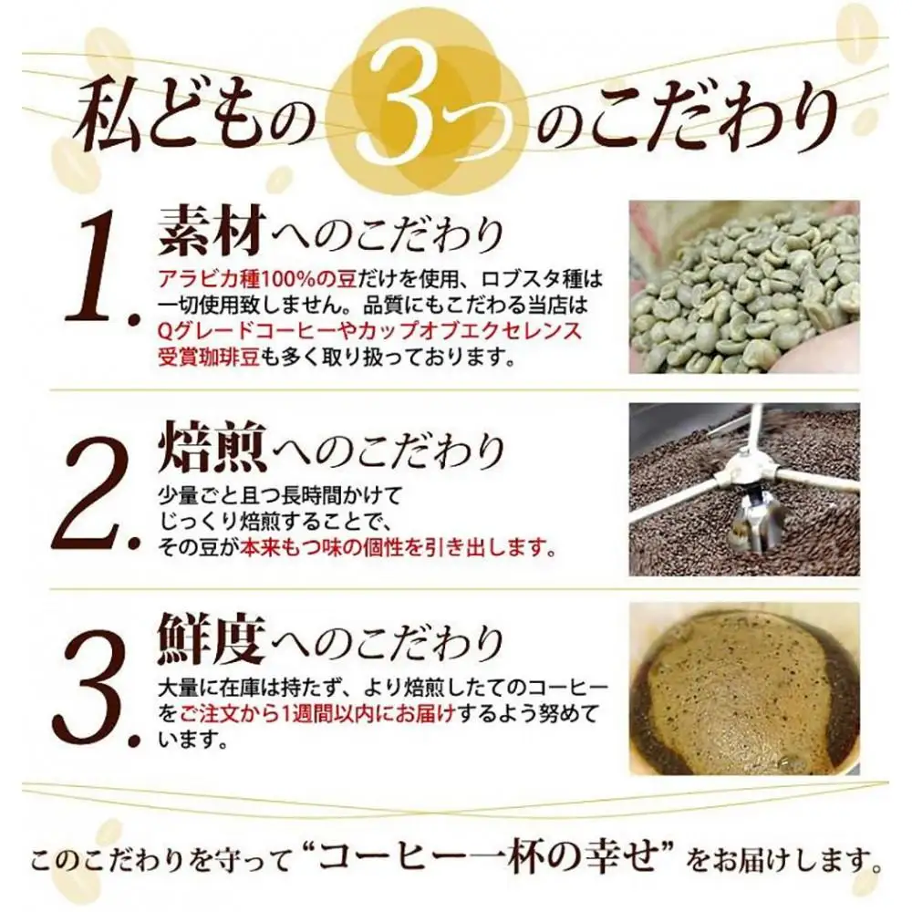 加藤珈琲店 しゃちブレンド コーヒー 粉(中挽き) 2kg (500g×4袋) コーヒー