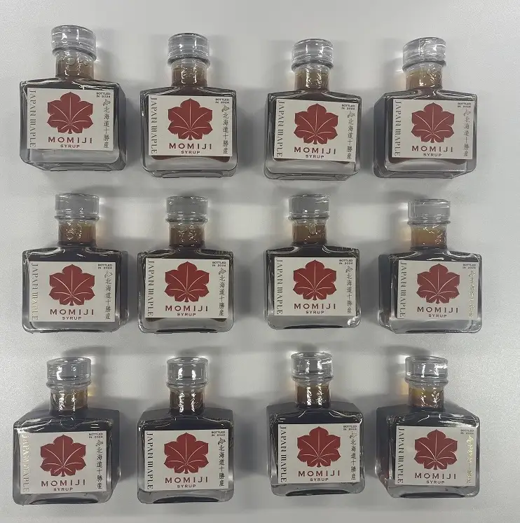 国産 メープルシロップ 「MOMIJI SYRUP」 50ml×12本入り600ml 北海道 十勝 ジャパンフードセレクショングランプリ受賞！ モンドセレクション金賞受賞 メープル メイプル シロップ 純国産 国産 
