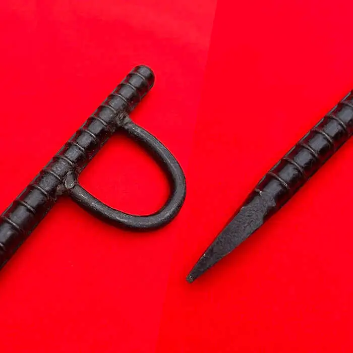 鍛造ペグ 45cm / キャンプ キャンプ用品 ペグ キャンプ場 アウトドア用品 / 南島原市 / 重光刃物鍛造工場[SEJ013]