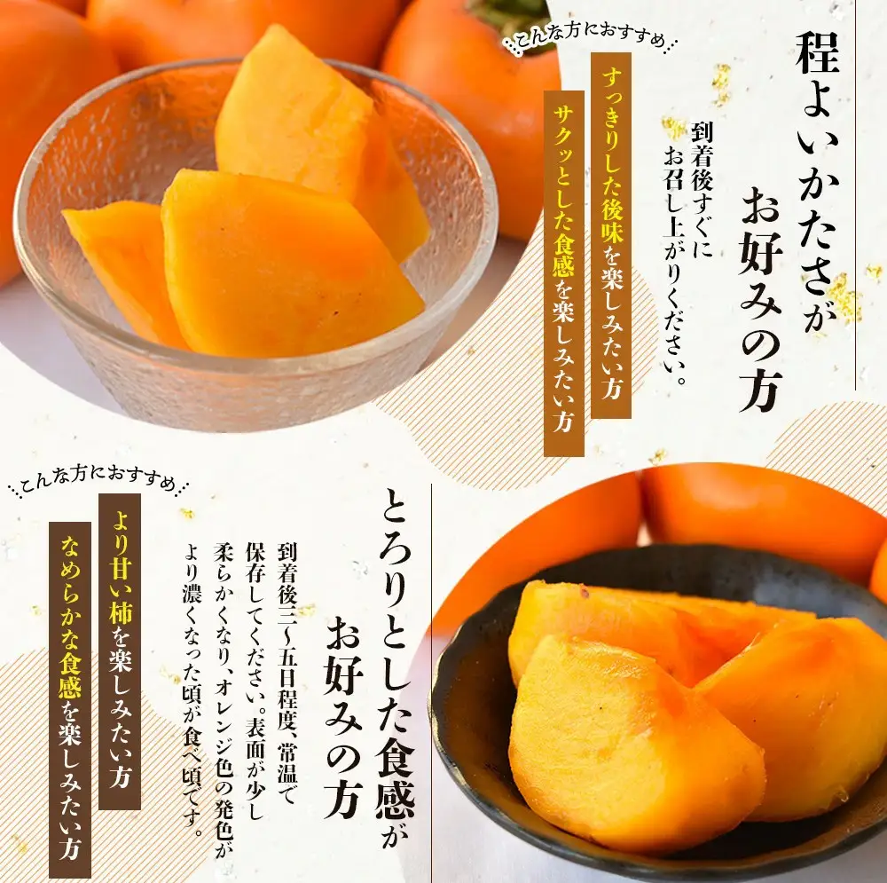【2026年先行予約】種無し柿 早生刀根柿 1.8kg 2026年9月下旬～10月下旬頃に順次発送予定（お届け日指定不可）/ 和歌山 柿 かき フルーツ 果物 くだもの 刀根 種無し【kgr003A】