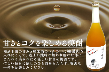 【梅酒】光武 癒しの梅酒 720ml [梅酒 うめ酒 梅 お酒 酒 国産梅 梅果肉 酸味 すっきり 720ml おすすめ 人気 送料無料] B-809