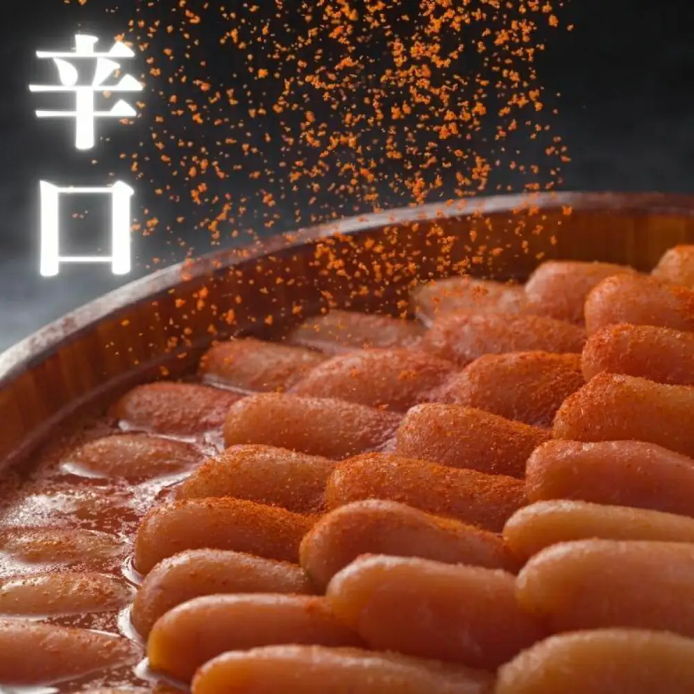明太子 希少国産卵・無着色辛口辛子明太子一本物240ｇ 明太子 [ABCR017] 明太子