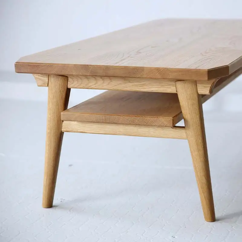 センターテーブル （道産ナラ）北海道  MOOTH インテリア 手作り 家具職人 リビングテーブル　ローテーブル 家具 家具 家具 家具 家具 家具 EB8-0069