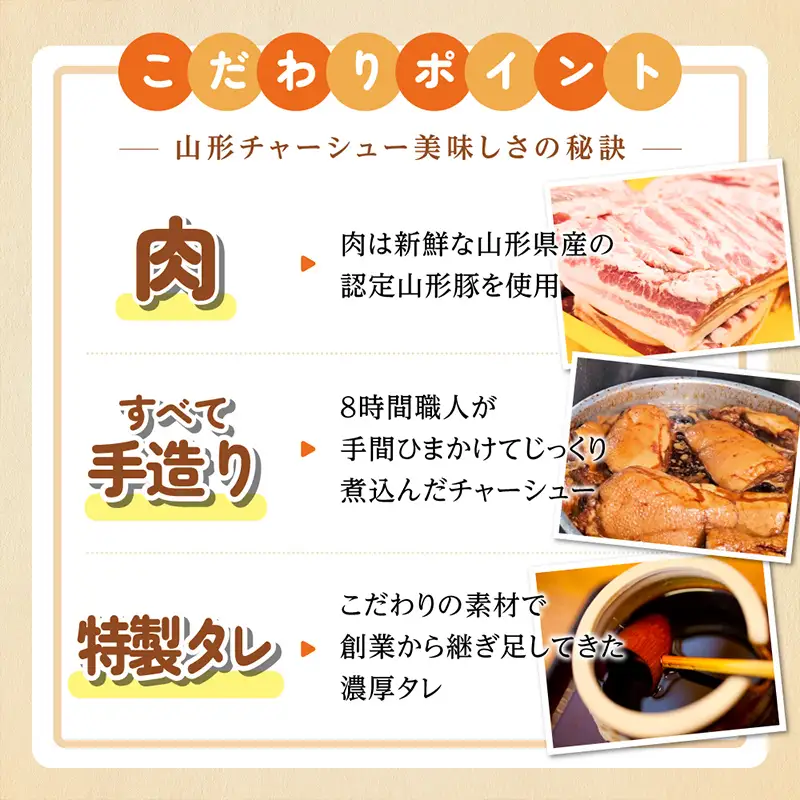 山形豚の角煮と訳あり角煮食べ比べセット 220g FZ26-886