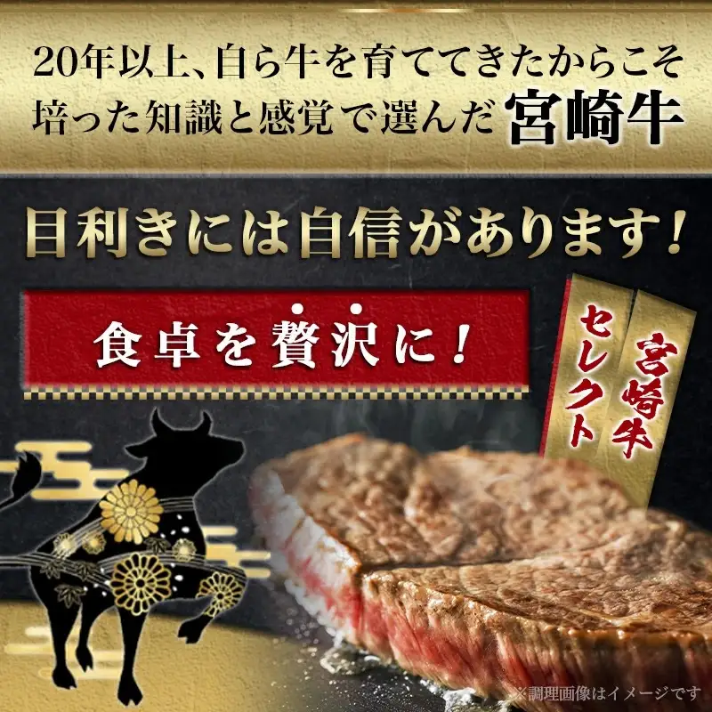 宮崎牛ももステーキ＆サイコロステーキ600gセット〔17-6505〕_(都城市) 宮崎牛 モモステーキ 150g×2枚 モモサイコロステーキ 300g×1P 合計600g 真空パック 冷凍