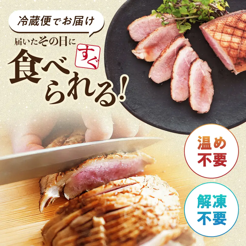 合鴨ロース 250g×3[AQCB010] 鴨肉 鴨