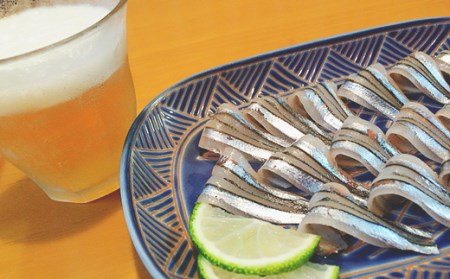すくも湾天然きびなごのお刺身 お刺身