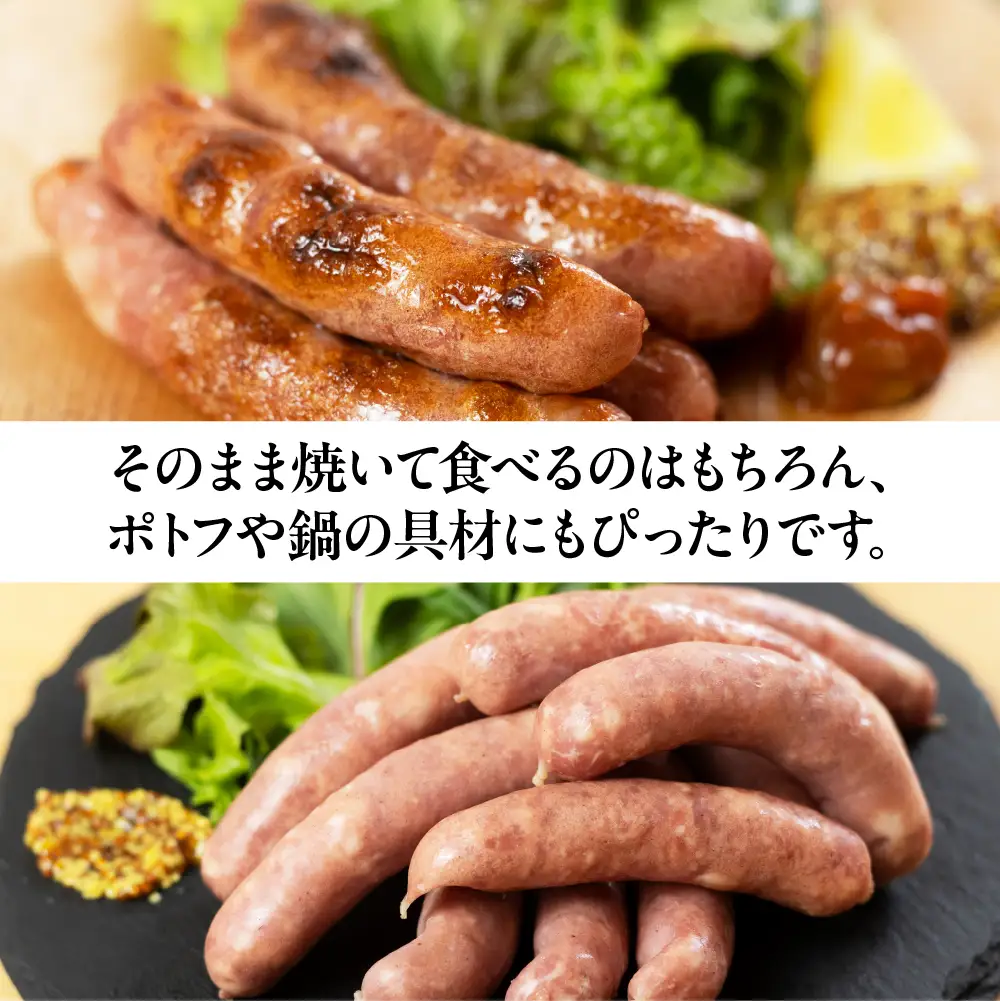 手作りあらびきウインナー 2kg（1kg×2袋）【飛騨 味職人】【57-22】