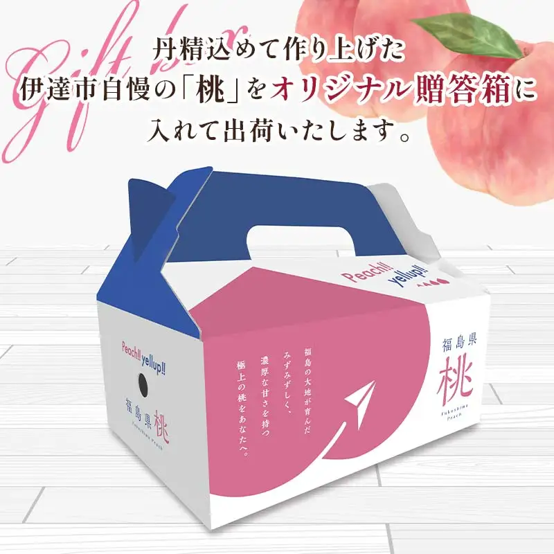 【2027年出荷分先行予約】福島県産 あかつきの特秀 4玉入り (約1.2kg) 特秀 伊達の桃 桃 フルーツ 果物 もも モモ momo F21C-079