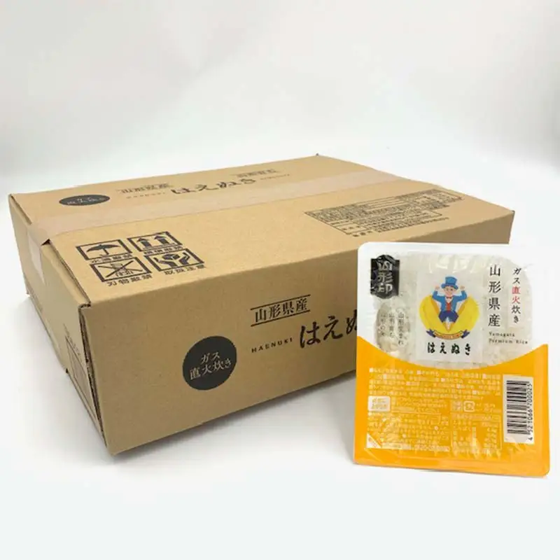 はえぬき パックライス 150g×12食 米 お米 ブランド米 銘柄米 備蓄 国産 コメ ごはん ご飯 食品 山形県 F2Y-4846