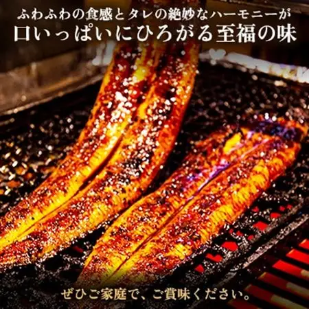 鰻の名店『うな雅』国産 手焼き うなぎ【上】かば焼き 3尾 450g～500g【めぐみ食品】_魚介・海産物 うなぎ  ウナギ 鰻_【配送不可地域：離島】【1600552】