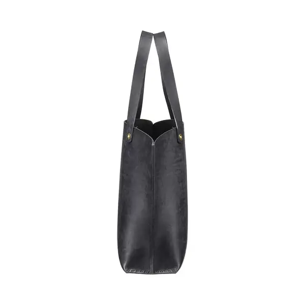 豊岡鞄 haaki Leatherトートバッグ HLB100 ネロ / KOMOREBI 木和田正昭商店 牛皮革 革 トートバッグ レディース 高級 おしゃれ バッグ かばん カバン 鞄 シンプル デザイン ハンドメイド ブラック 黒色