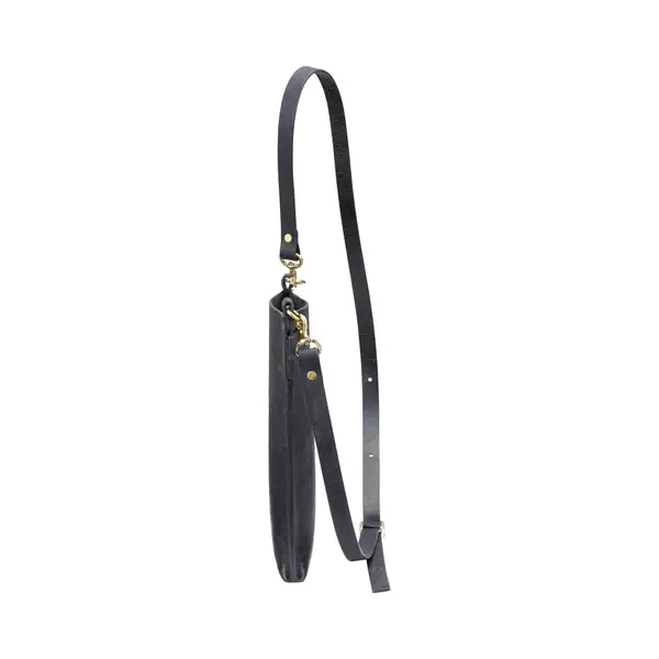 豊岡鞄 haaki Leather SDバッグ HLB101 ネロ / KOMOREBI 木和田正昭商店 牛皮革 革 ショルダーバッグ レディース 高級 おしゃれ バッグ かばん カバン 鞄 シンプル デザイン ハンドメイド ブラック 黒色