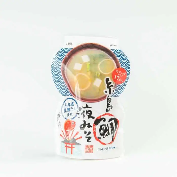 【全3回定期便】【お手軽】 糸島鯛液みそ 小分けパック 15g×17本 糸島市 / 糸島食品 味噌汁 みそ汁 [ABE049]