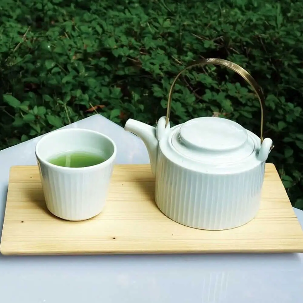 shinogi 土瓶 / 茶器 急須 ティーポット ホワイト / 諫早市 / 長谷川陶磁器工房 [AHBC008]