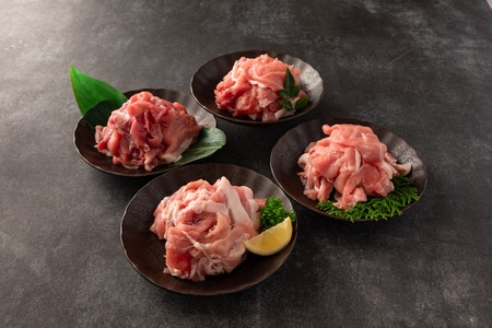 【数量限定】宮崎県産ブランドポーク切り落とし（ウデ・モモ）2kg国産 九州産 豚肉 小分け 個包装