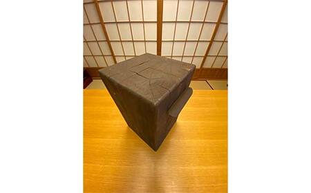 金山杉 スツール 四角(1) 家具 インテリア 機能性 椅子  F4B-0575