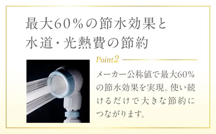 シャワーヘッド 【ライトグレー】3Dアースシャワー 安心ストップ ステンレスホース付 シャワーヘッド BLAN010