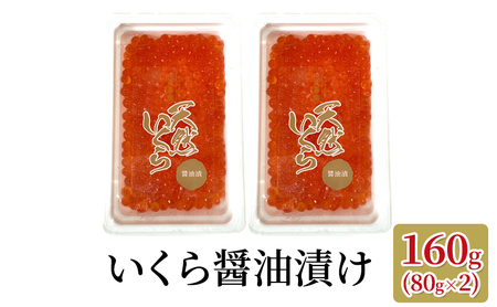 いくら・鮭とばセット 天然秋鮭 オホーツク枝幸産 いくら・鮭とばセット【鮭とば160g いくら160g】