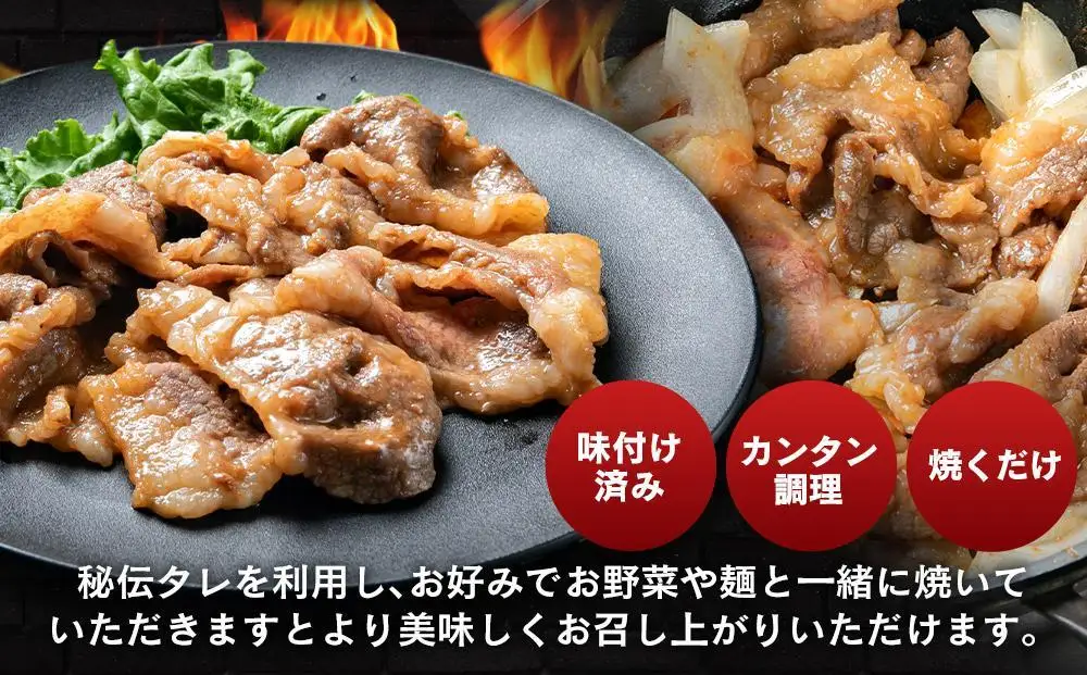 味付味噌牛カルビ600g（タレ込み） 【 牛肉 お肉 焼肉 焼き肉 やきにく タレ 漬け 味付き にく 小分け 個包装 冷凍 セット BBQ アウトドア キャンプ 人気 大容量 大量 北海道 詰め合わせ 詰合せ 簡単調理 焼くだけ カルビ 牛カルビ お取り寄せ 旭川市 北海道 】_04834