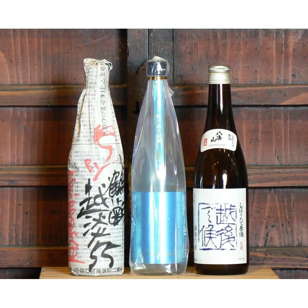 魚沼季節の限定酒720ml×３本セット｜限定酒