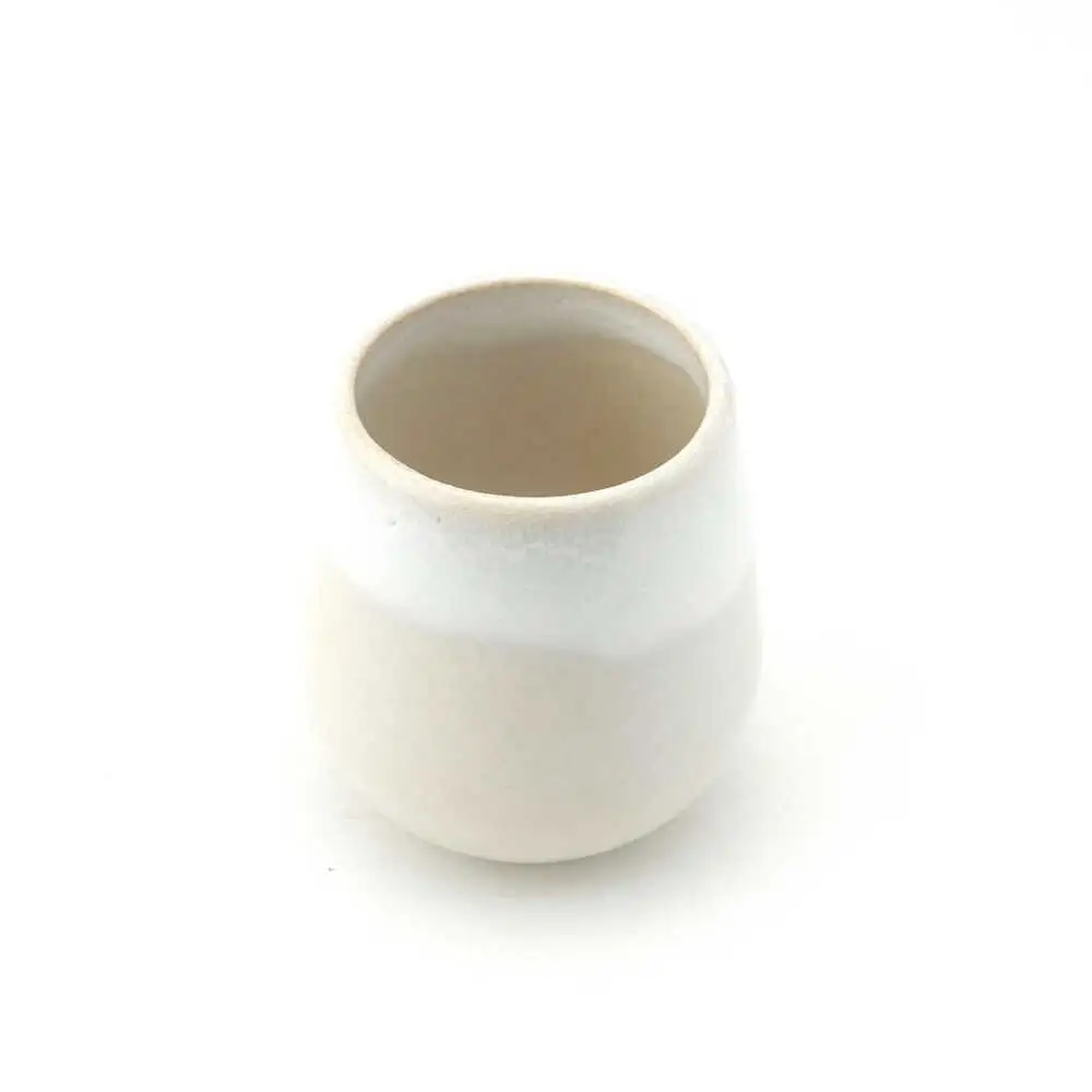 【波佐見焼】Folk Design 片口酒器・盃 白釉白唐津流し 2点セット【玉有】[IE57]