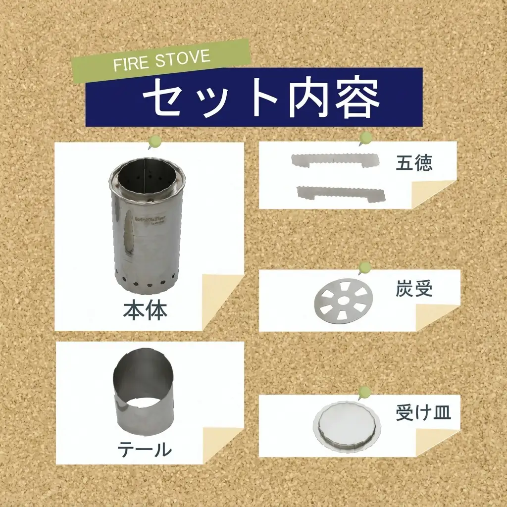 ストーブ ソロストーブ Fire Stove ステンレス製 ストーブ