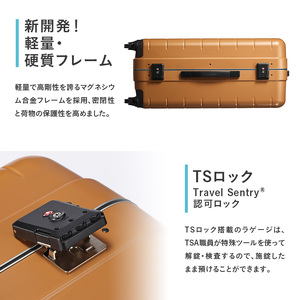 スーツケースプロテカチェッカーフレームミッドナイトグリーンスーツケース