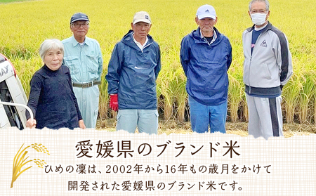 ＜愛媛県推進米 ひめの凜 約10kg＞ 10kg お米 コメ こめ 白米 精米 ご飯 ライス 穀物 ひめのりん ヒメノリン ヒメノ凜 ブランド米 大粒 ツヤツヤ 特産品 愛媛県産 西予市産 宇和町産 三好フク 愛媛県 西予市 【常温】『1か月以内に順次出荷予定』UMH0007