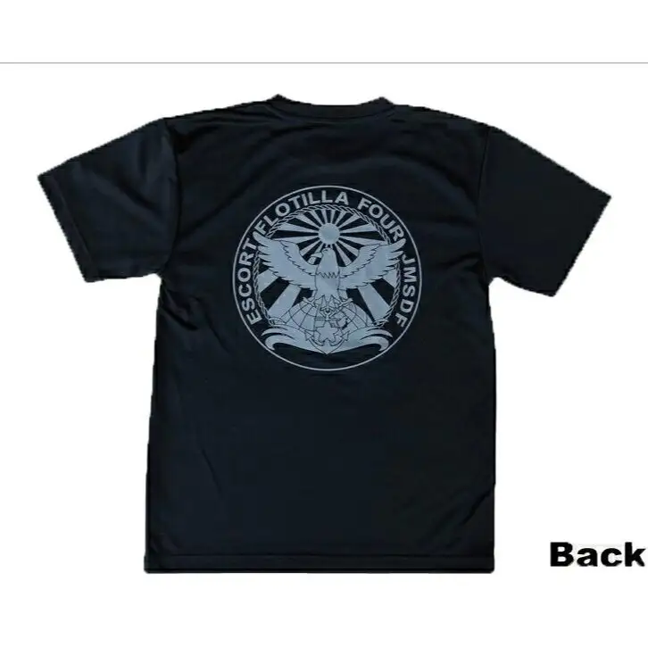 Tシャツ【第4護衛隊群】公式 自衛隊グッズ 八咫烏 ヤタガラス　Sサイズ ku091-071-s-r