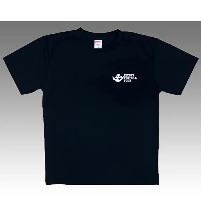 Tシャツ【第4護衛隊群】公式 自衛隊グッズ 八咫烏 ヤタガラス ホワイトマーキングバージョン　3Lサイズ ku091-071-w3l-r
