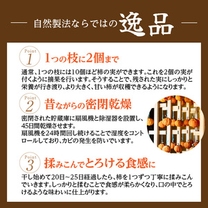 S111-005_【訳あり】和スイーツ!天授柿(干し柿)化粧箱6個入り　