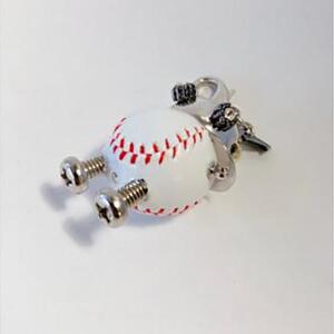 ＜アム西宮＞野球ボール　キーホルダー