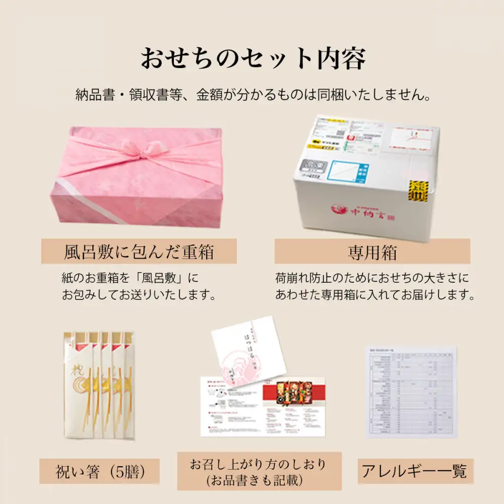 おせち 中納言特製 お魚たっぷり伊勢海老おせち『らんまん』(冷凍)