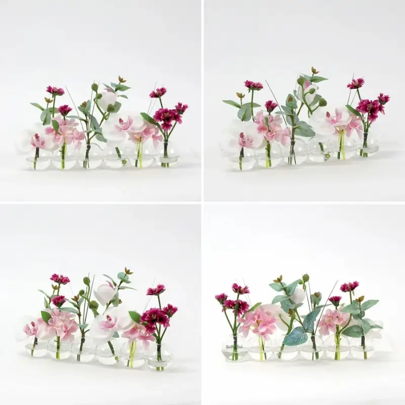 エミリオ・ロバ アートフラワー ファレノプシス リップピンク6輪 造花 胡蝶蘭 ギフト