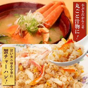 【訳あり】浜茹でオオズワイガニ 2kg 詰めセット 北海道噴火湾産 かに ずわい _HD206-001