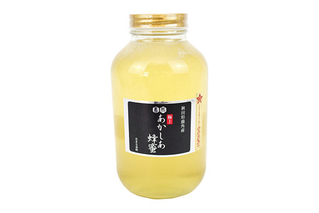 小坂の恵み 高純度アカシアはちみつ「極上 天然あかしあ蜂蜜」2.4kg×1個【アカシア蜂蜜】秋田県 小坂町