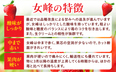 ≪先行予約≫ NATSUMI ICHIGO 女峰 約800g以上 プレミアムBOX 【2027年1～6月配送】 | スイーツ いちご ストロベリー 女峰 苺 冷蔵 フルーツ 旬 果物 香川県 酸味 甘味 デザート 色 鮮やか 青果物 贈答 プレゼント 贈り物 旬 おすすめ |_mk060-004