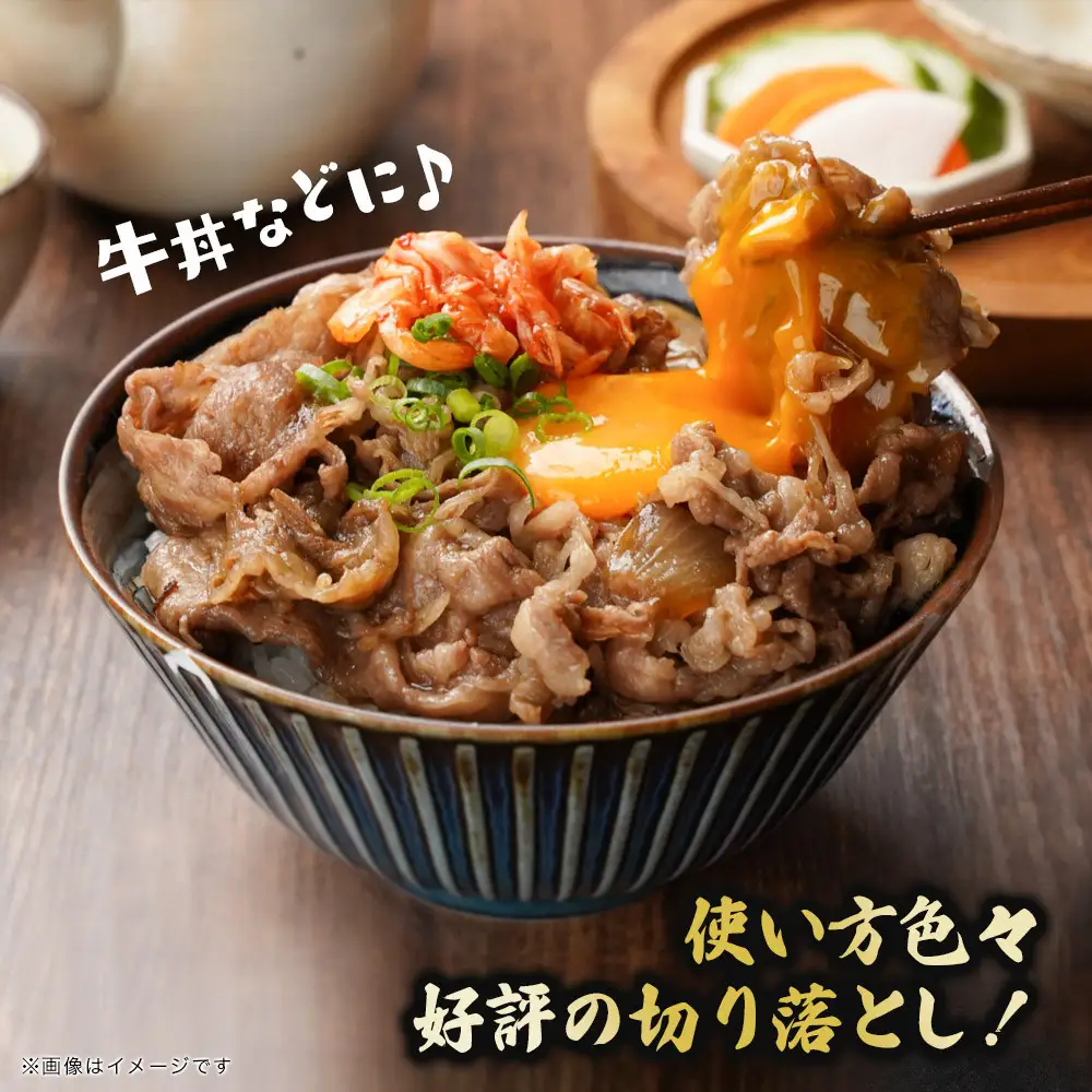 博多和牛 切り落とし 定期便全3回 計約1.5kg(約500g×3回)