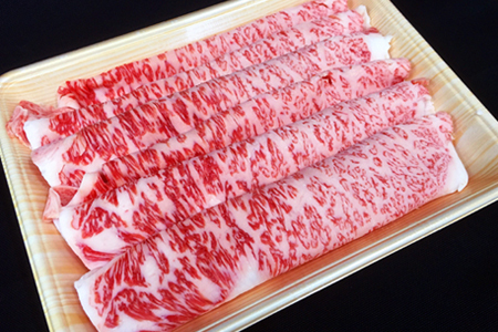 【定期便3ヶ月】合計約1.3kg！大場の「A5ランク」米沢牛が3ヶ月連続で届く！スライス・切落し肉定期便（ももスライス、サーロインスライス、切落し）_B130