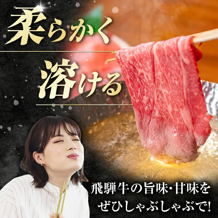 飛騨牛 しゃぶしゃぶ用 計600g / 浅井商店[AWBJ003] 飛騨牛