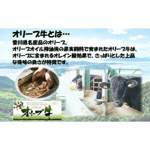 オリーブ牛厚切りロースステーキ　250ｇ×5