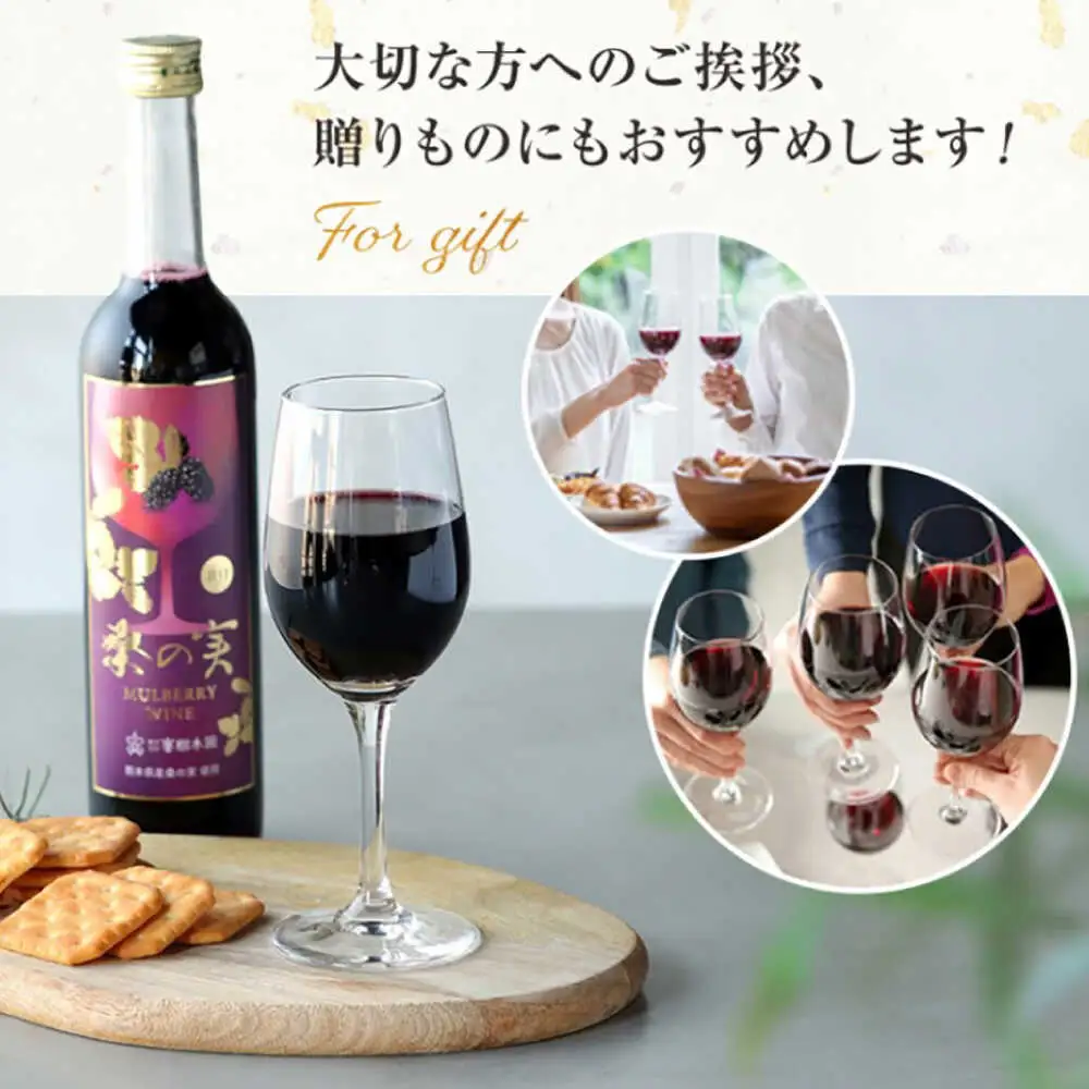 桑の実 ワイン （甘口・辛口） 500ml×2本  ワイン[AYBM006]