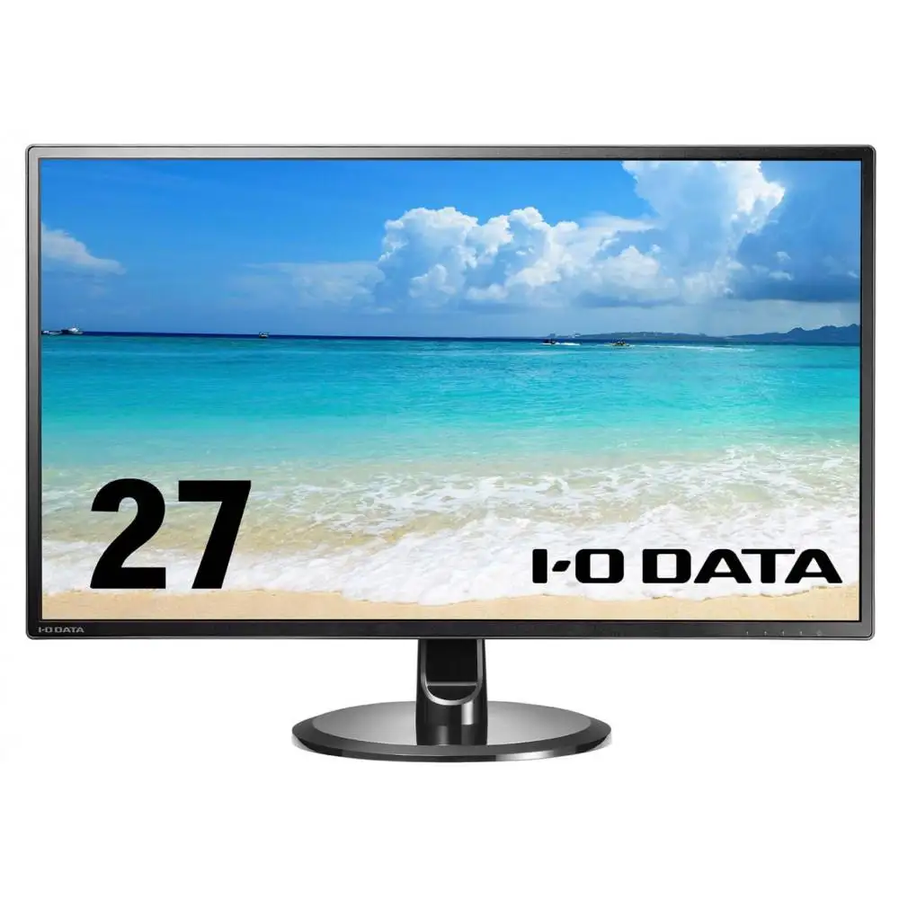 モニター I-O DATA 【LCD-MQ271XDB-A】広視野角ADSパネル採用&WQHD対応27型ワイド液晶ディスプレイ ブラック