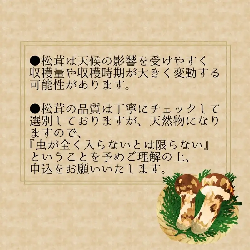 【2026年先行予約】花笑み農園　岡山の『松茸』100g 【hana077-02】